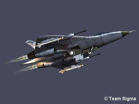 The Fighter was the first model I made for Team Sigma