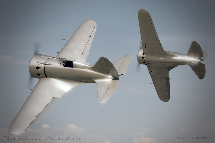 Polikarpov I-16 Type 10 work-in-progress