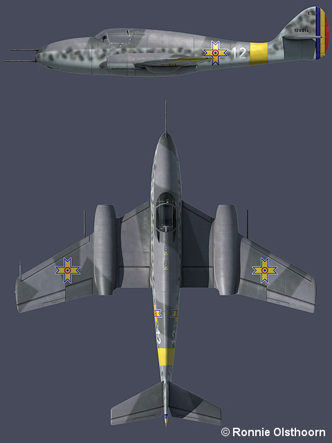 Profile render of the Me P 1070