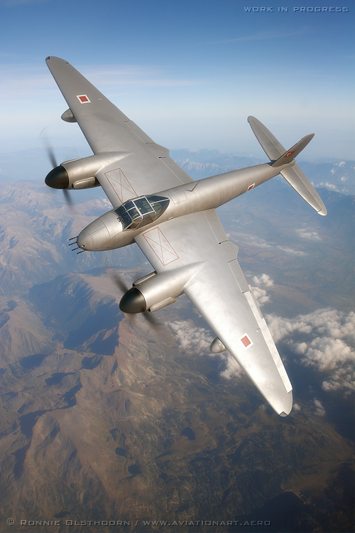A post-war Turkish Air Force Mosquito FB Mk VI