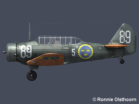 Side profile of an Sk 14 of the F5 wing in its wartime colours