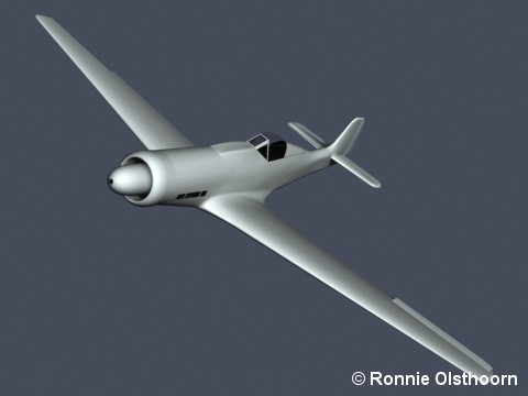 The Focke-Wulf Ta 152 H-1 high-altitude interceptor