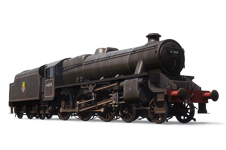 Black Five steam engine