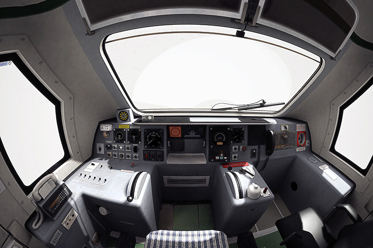 Class 43 HST driver's cab