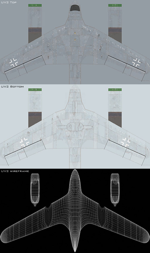 UV Channel 2 textures