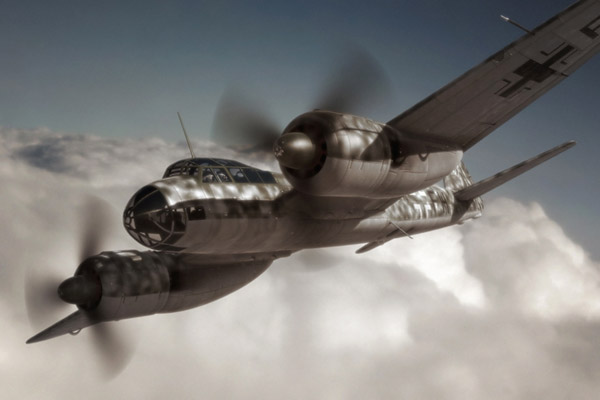 The completed model with textures applied